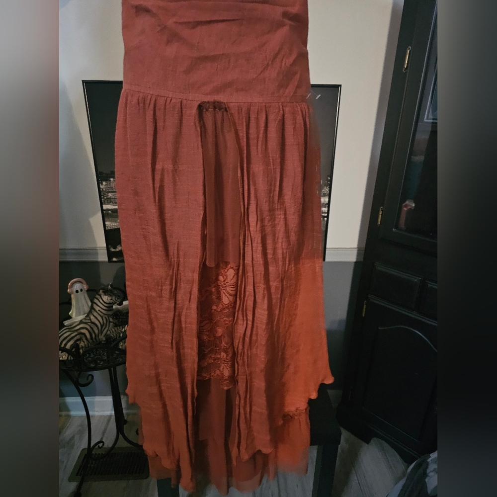 boho style skirt size small